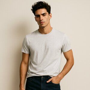 LULULEMON | Grey Short Sleeve Tee Shirt – Men’s Medium (Approx.)